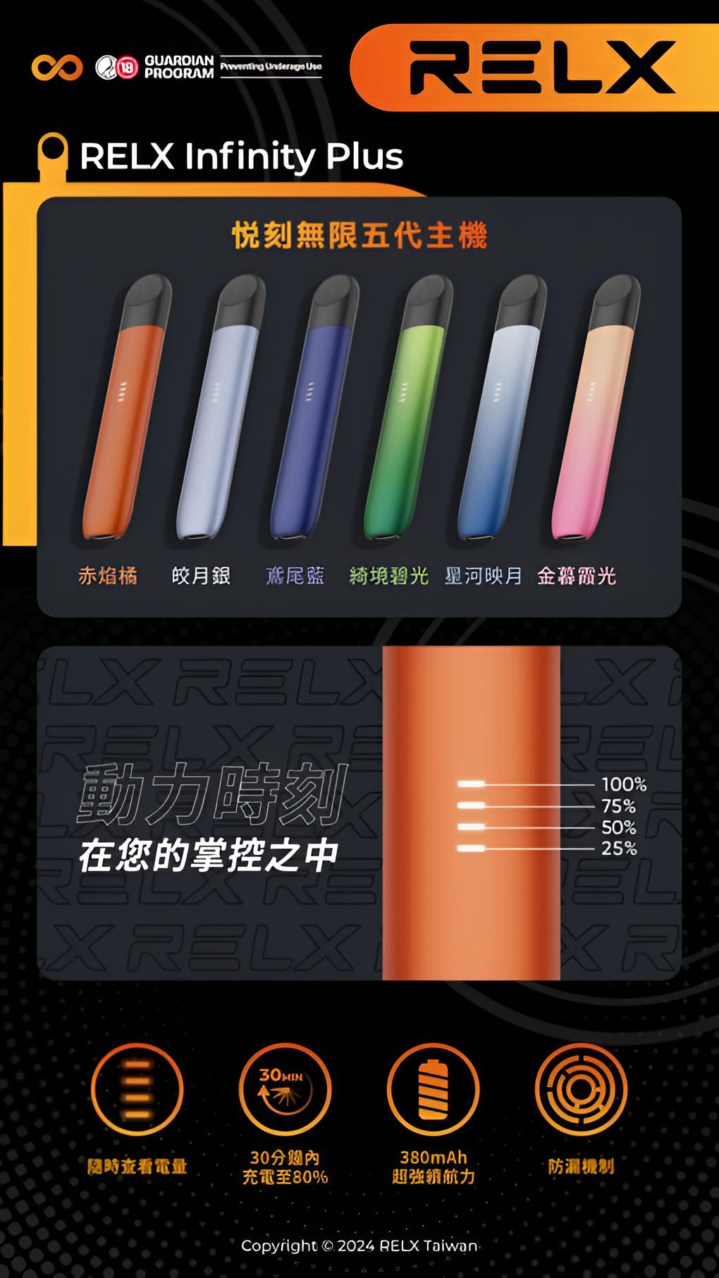 Relx主機 五代幻影系列 悅刻霧化桿 通用四五六代煙彈 2 幻影主機