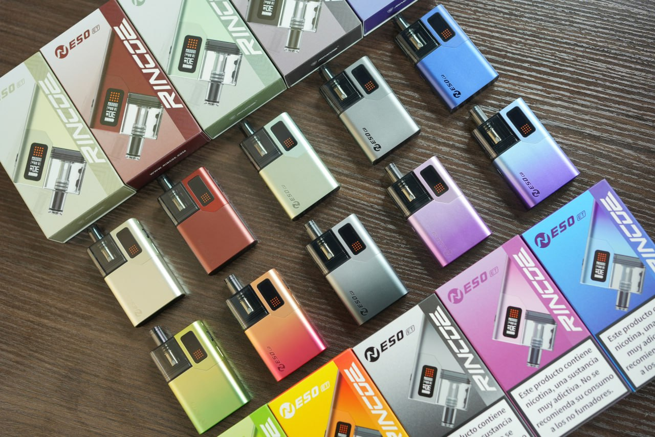 Rincoe Neso ET 註油主機 1400mAh 30W 可調功率 MTL RDL 雙口感 3.5ml 磁吸 Pod 11款漸層配色 3 Rincoe Neso ET 註油主機 1400mAh 30W 可調功率 MTL RDL 雙口感 3.5ml 磁吸 Pod 11款漸層配色:圖片 3
